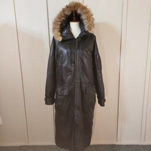 leather triple fat goose